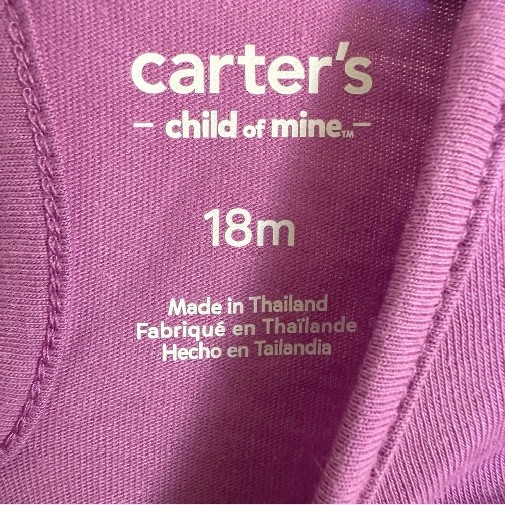Carters child of mine 2 piece set no tricks only treats top and leggings